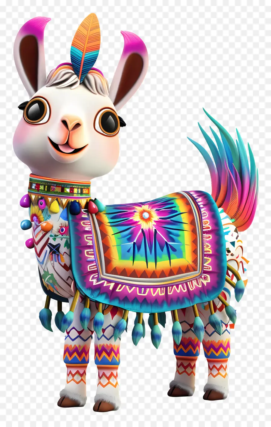 Mignon Lama，Lama Décoratif PNG