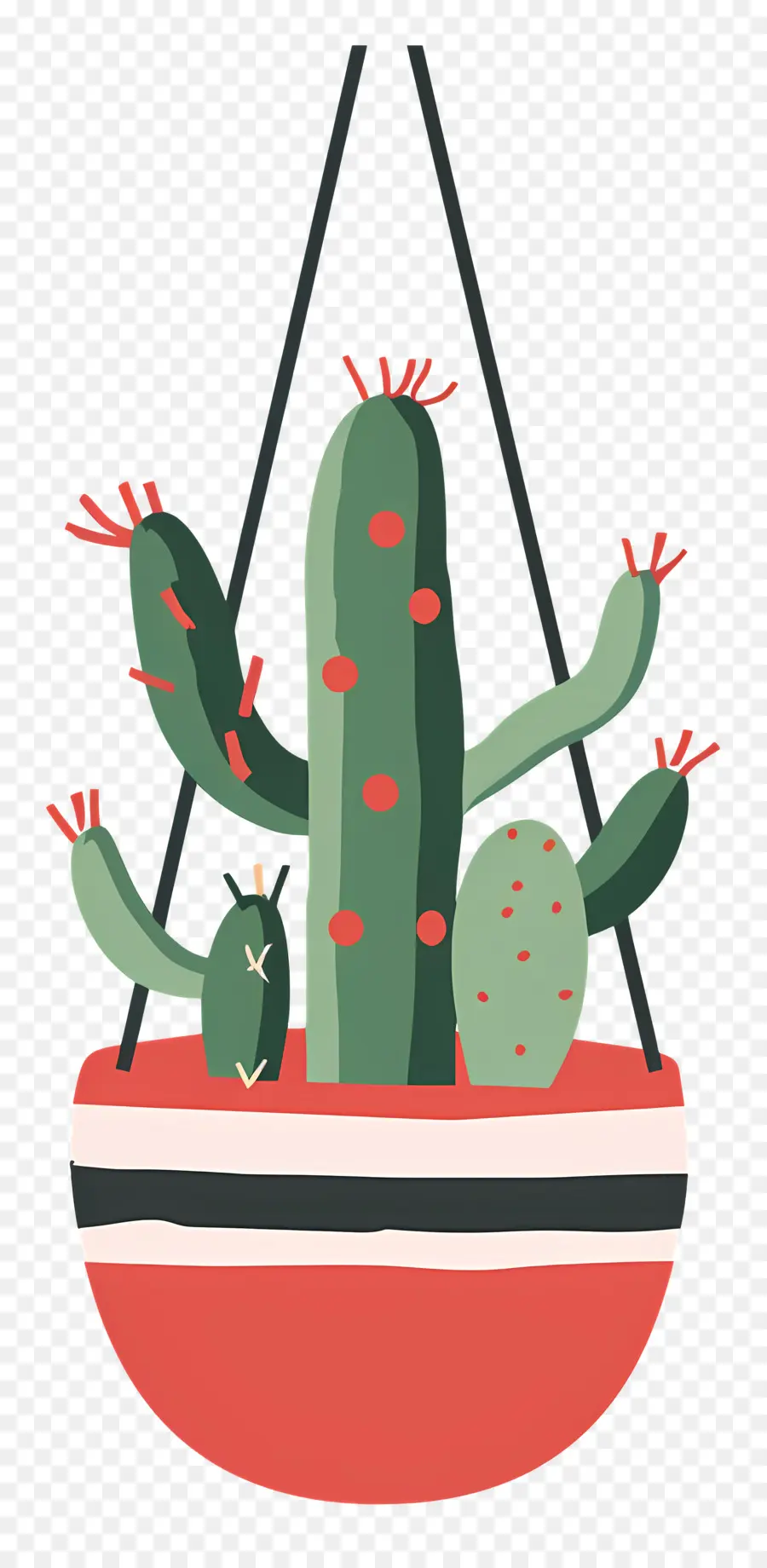 Cintre，Cactus Suspendu PNG