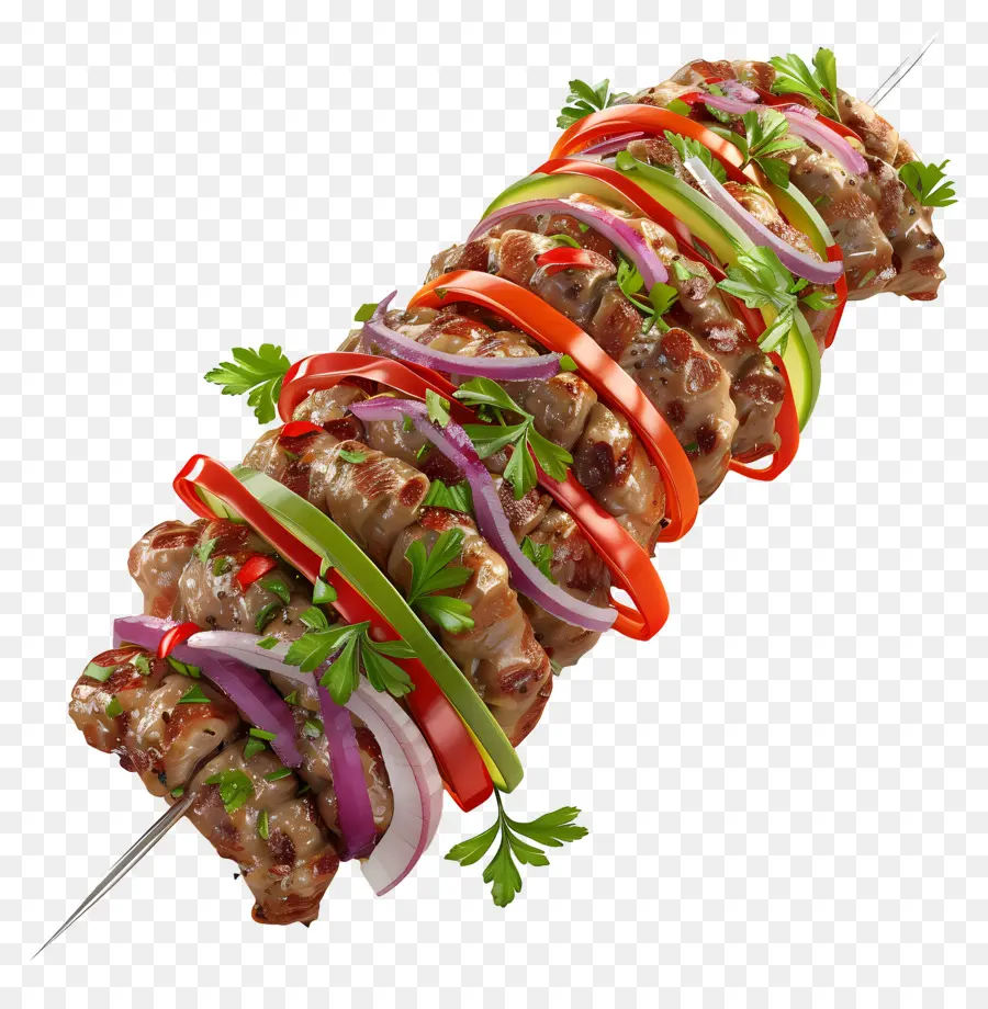 Kebab，Brochettes Grillées PNG