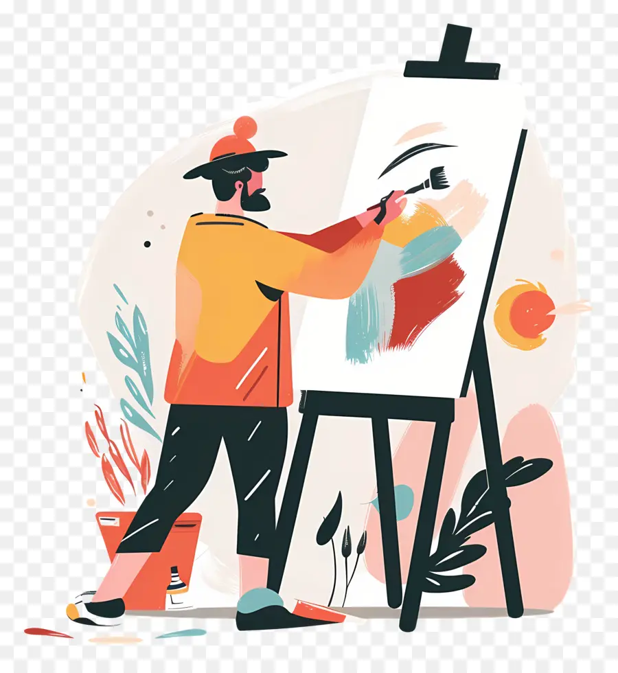 Peintre Peinture，Peintre PNG