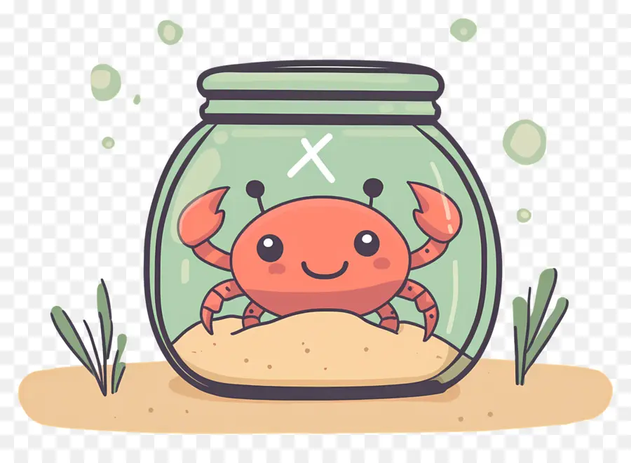 Crabe，Pot PNG