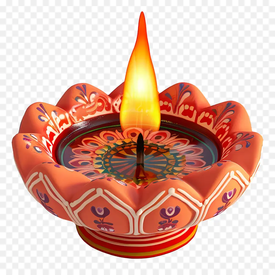 Diwali Diya，Lampe Diya PNG