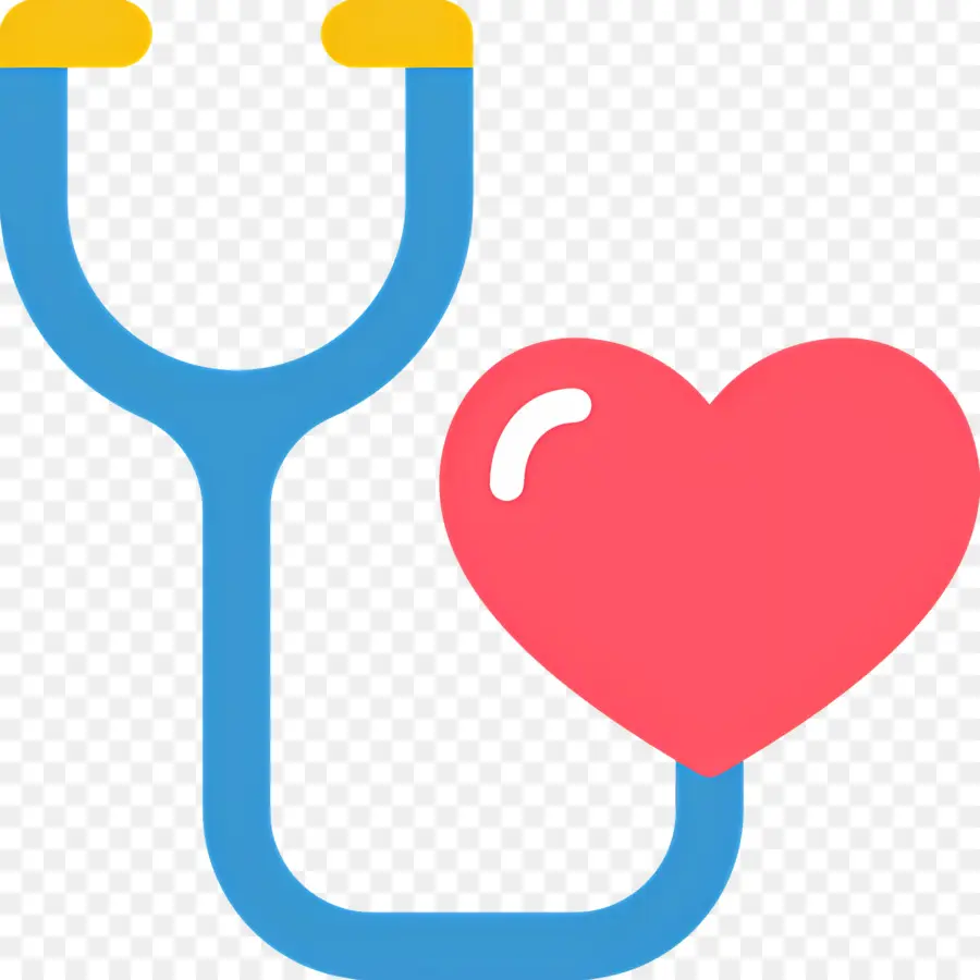 Coeur De Stéthoscope，Stéthoscope Et Coeur PNG