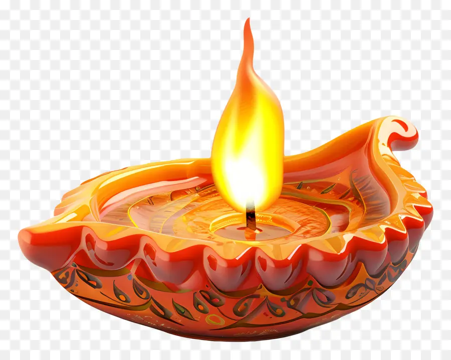 Diya De Diwali，Diya Lampe PNG