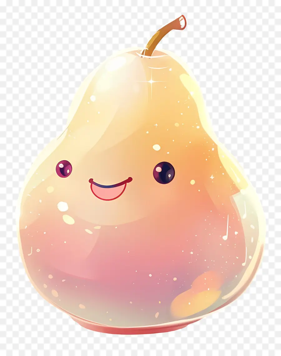 Dessin Animé De Poire，Mignon Poire PNG