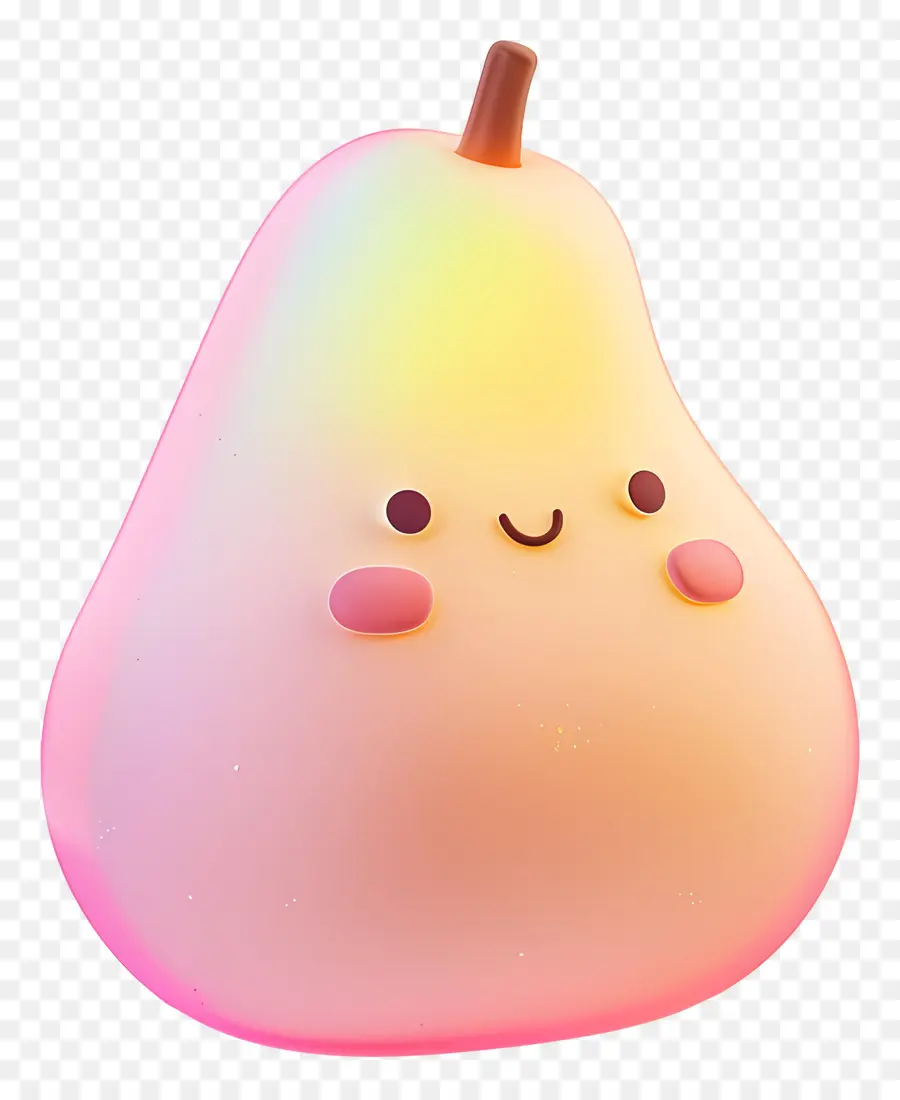 Poire De Dessin Animé，Poire Mignonne PNG