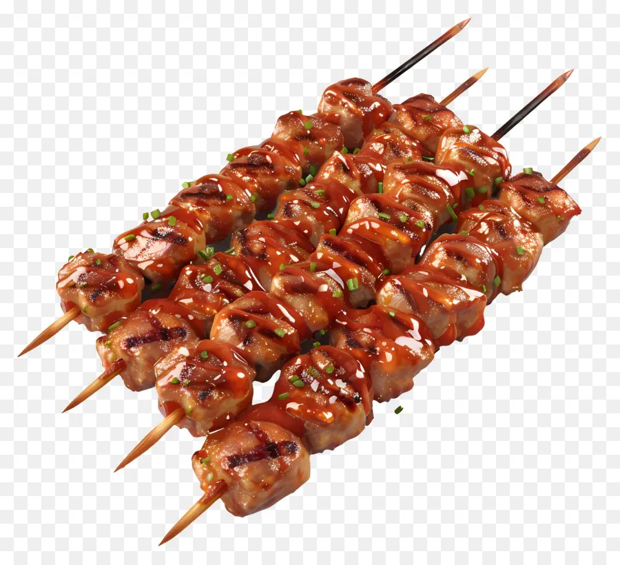 Brochettes De Viande，Brochettes Grillées PNG