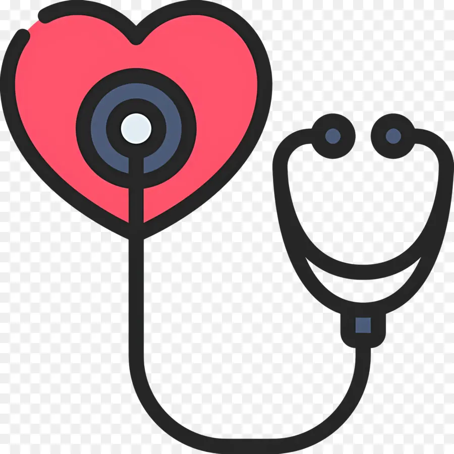 Coeur De Stéthoscope，Stéthoscope PNG