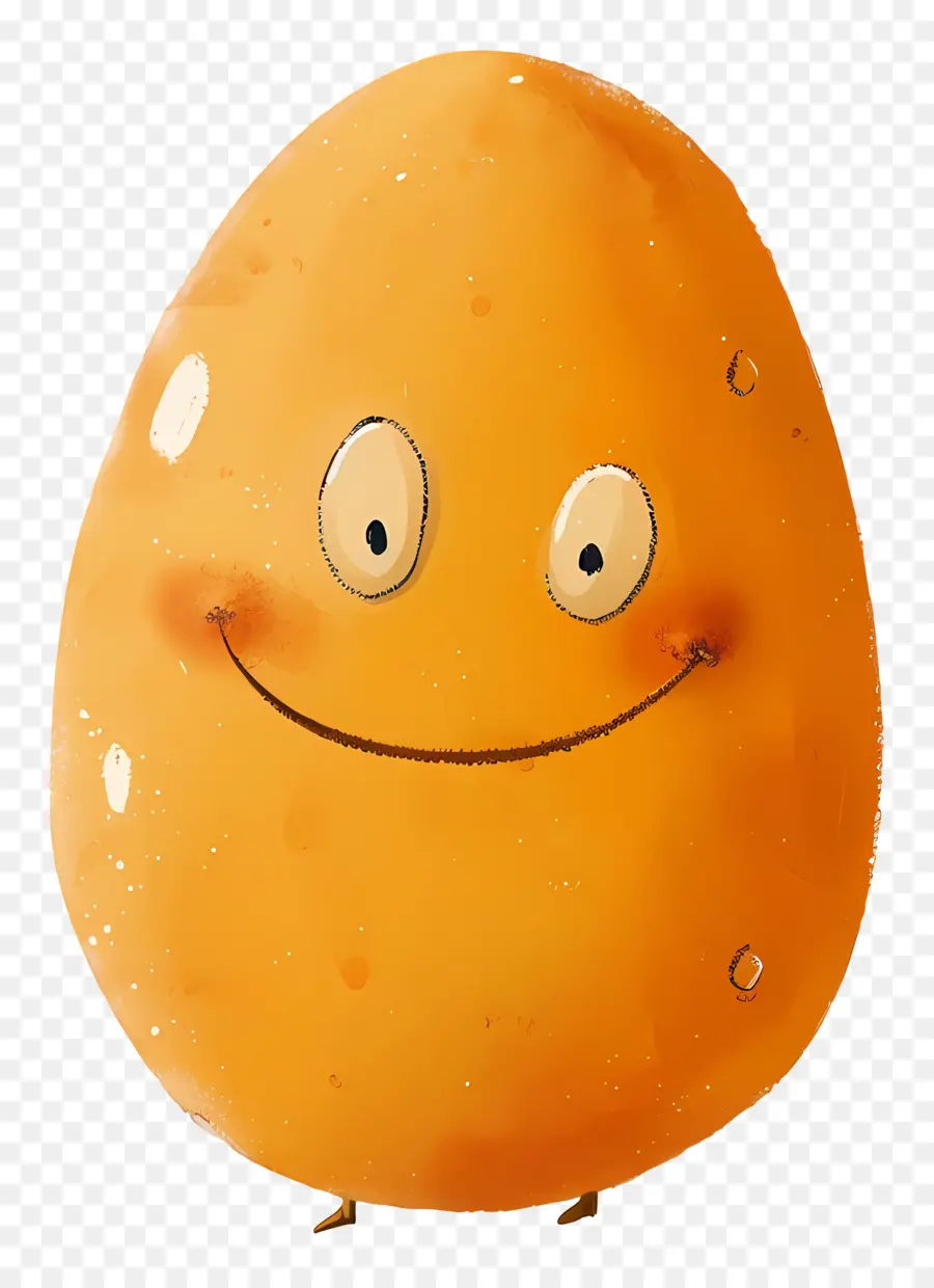 œuf，Pomme De Terre Souriante PNG