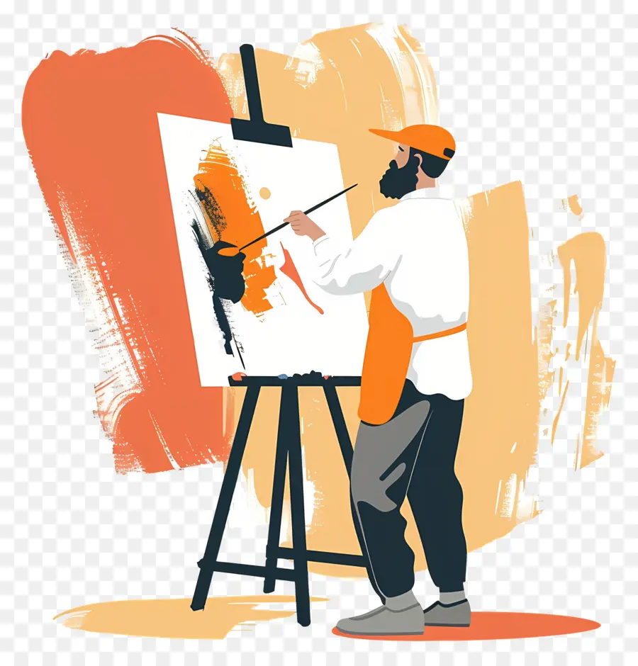 Peintre Peinture，Peintre PNG