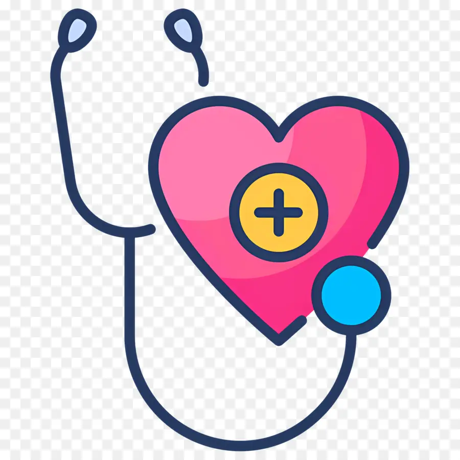 Coeur De Stéthoscope，Stéthoscope PNG