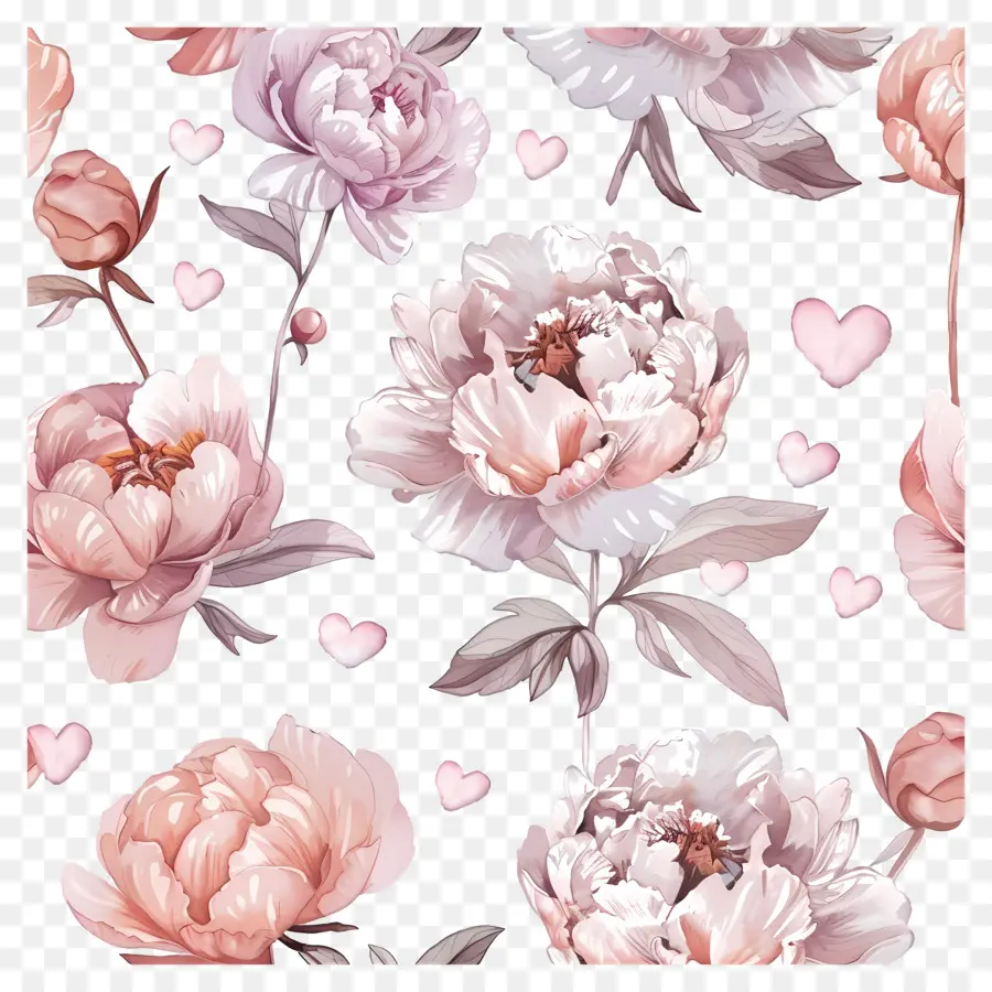 Fleurs De Pivoine，Fleurs PNG