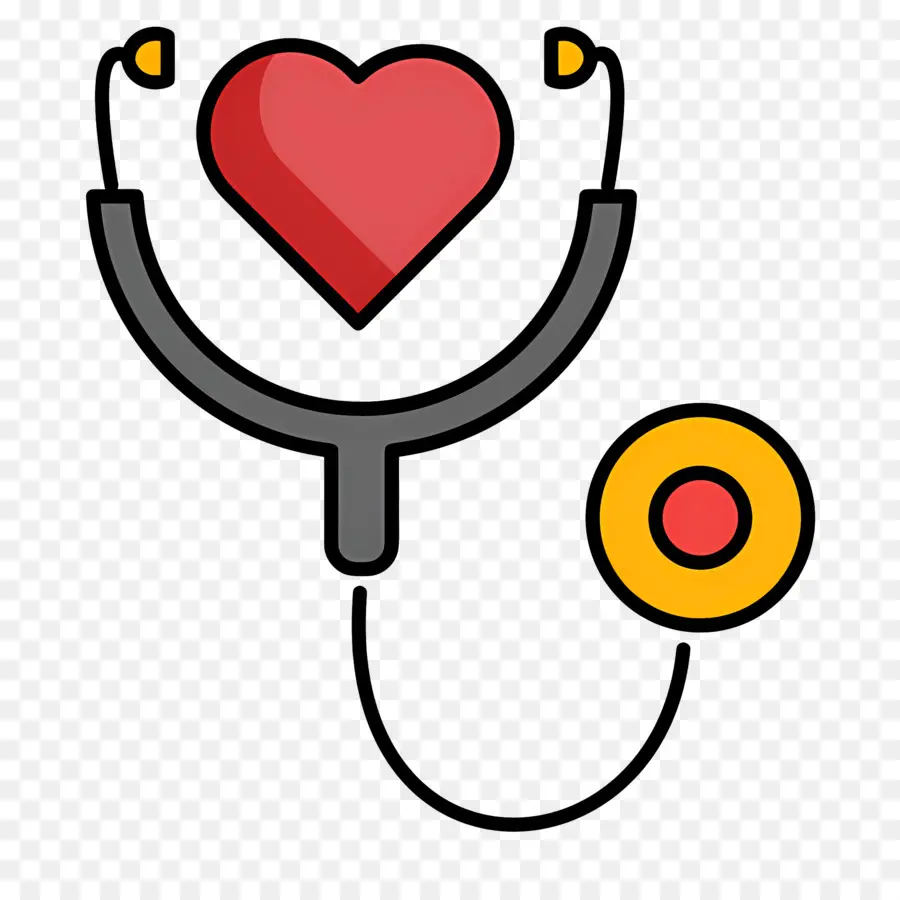 Coeur De Stéthoscope，Stéthoscope PNG