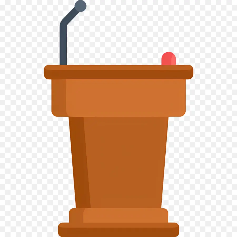 Podium，Microphone PNG