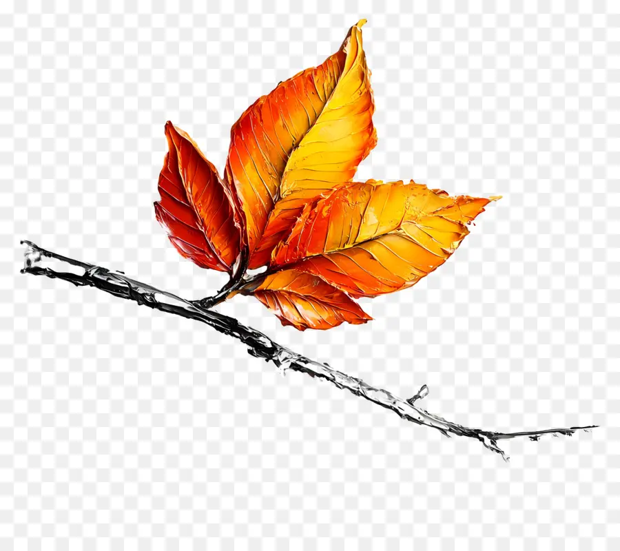 L'automne Commence，Feuilles D'automne PNG