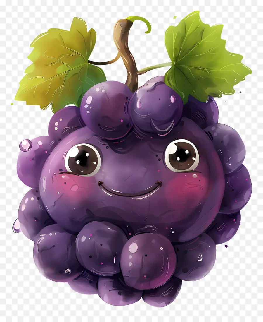 Raisin De Dessin Animé，Caricature De Raisin PNG