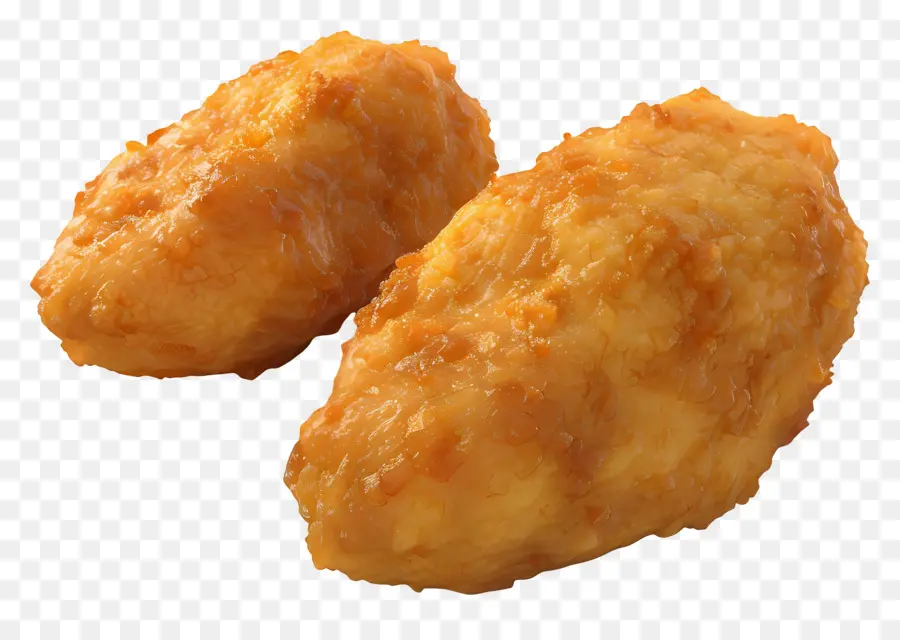 Nugget De Poulet，Poulet Frit PNG