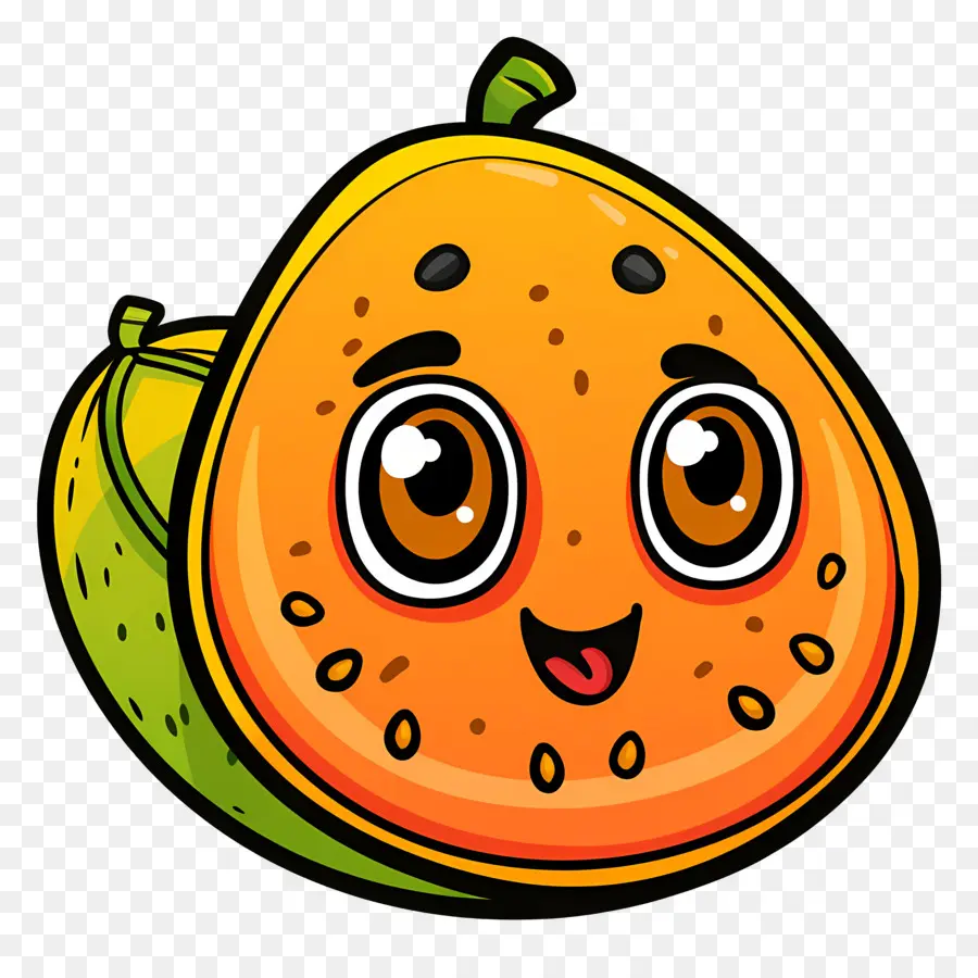 Papaye De Dessin Animé，Fruit PNG