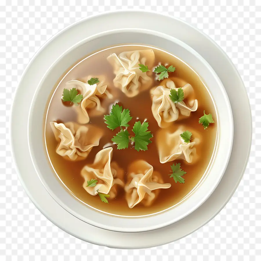 Soupe Wonton，Soupe Aux Raviolis PNG