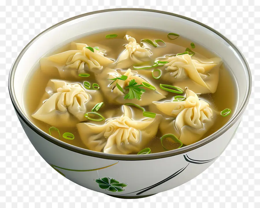 Soupe Wonton，Raviolis En Soupe PNG