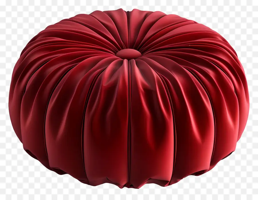 Ottoman，Coussin Rouge PNG