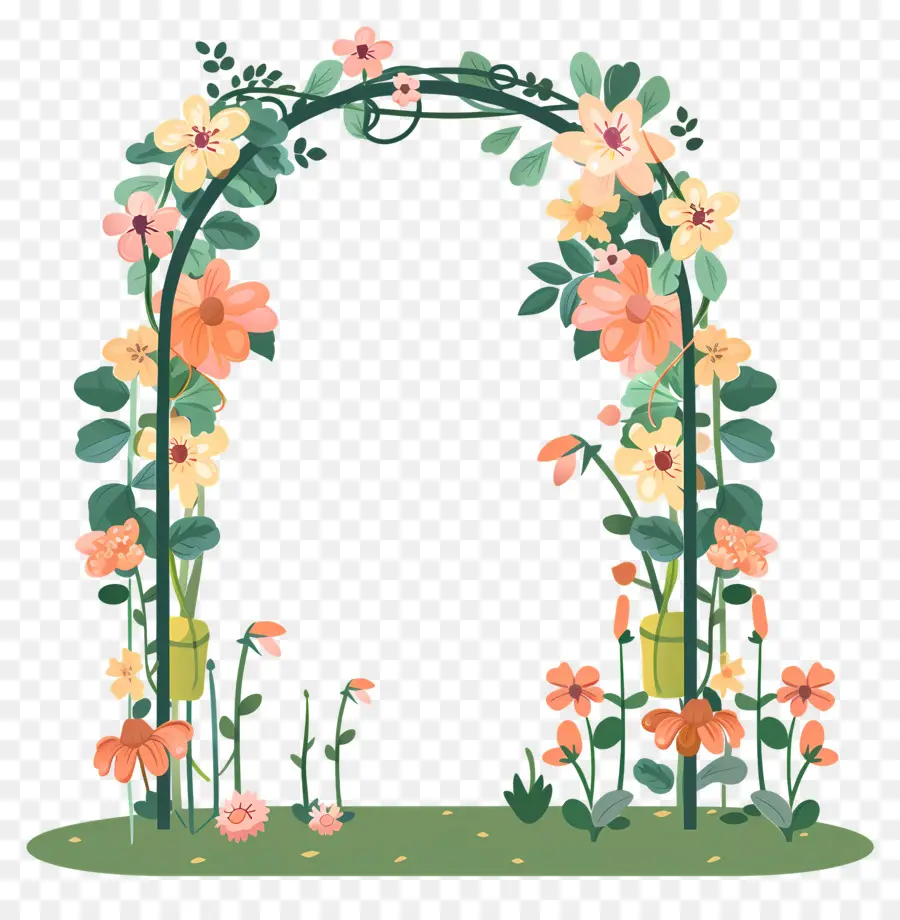 Arche De Jardin，Arche Fleurie PNG