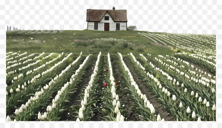 Ferme，Petite Maison Mignonne De Griffonnage PNG