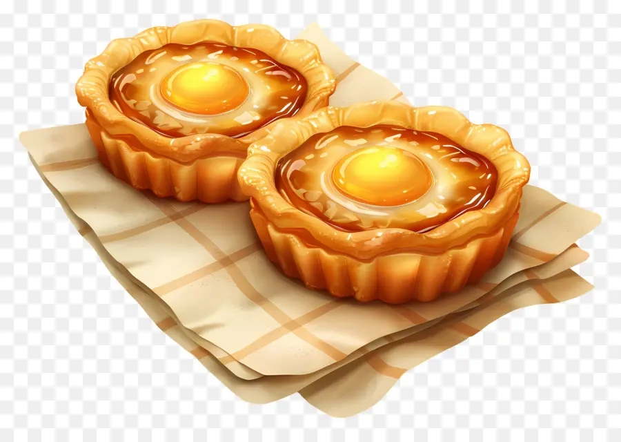 Tartelettes Aux œufs，Tartelettes PNG