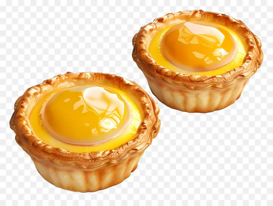 Tartelettes Aux œufs，Dessert PNG