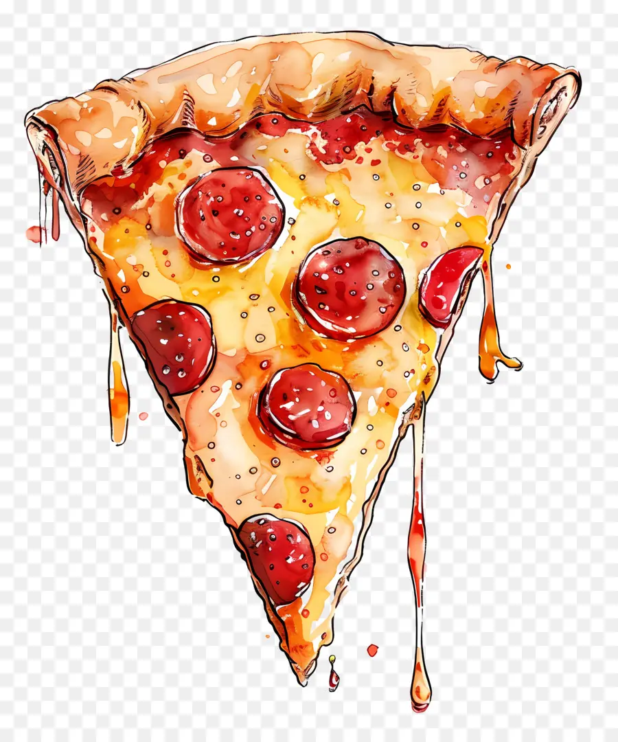 Tranche De Pizza，Fromage PNG