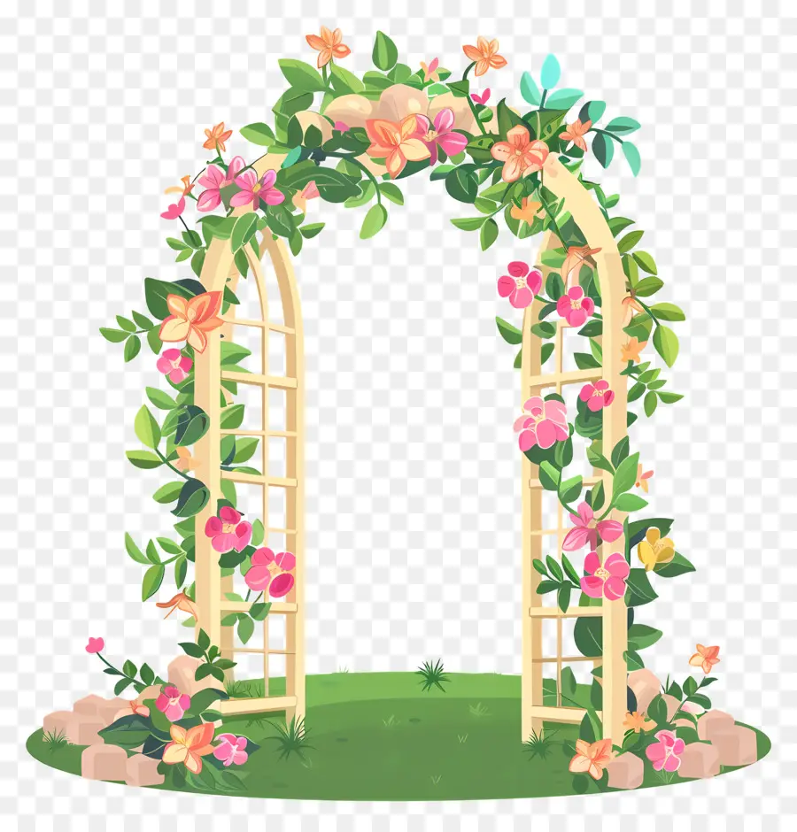 Arche De Jardin，Arche Fleurie PNG