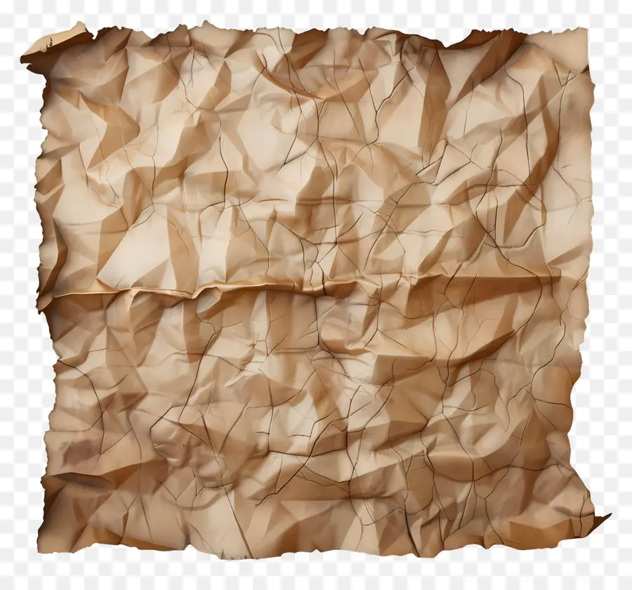 Vieux Papier Vintage，Papier Froissé PNG