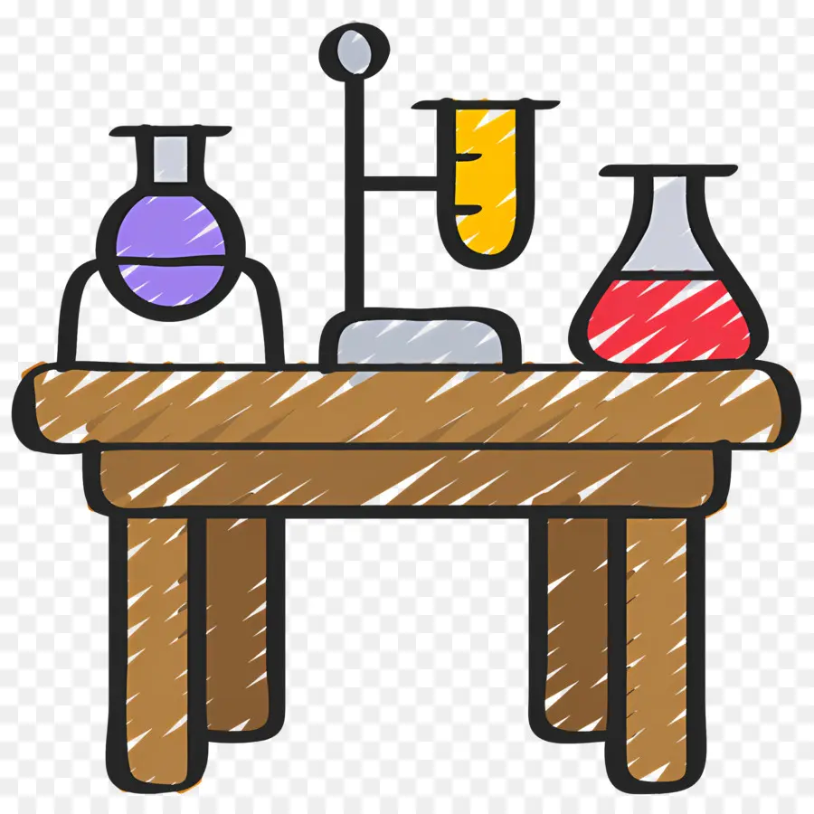 Science，Table De Laboratoire PNG