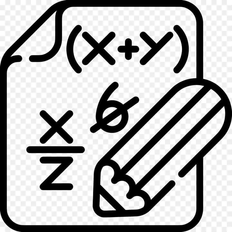 Formule，Feuille De Travail Mathématique PNG