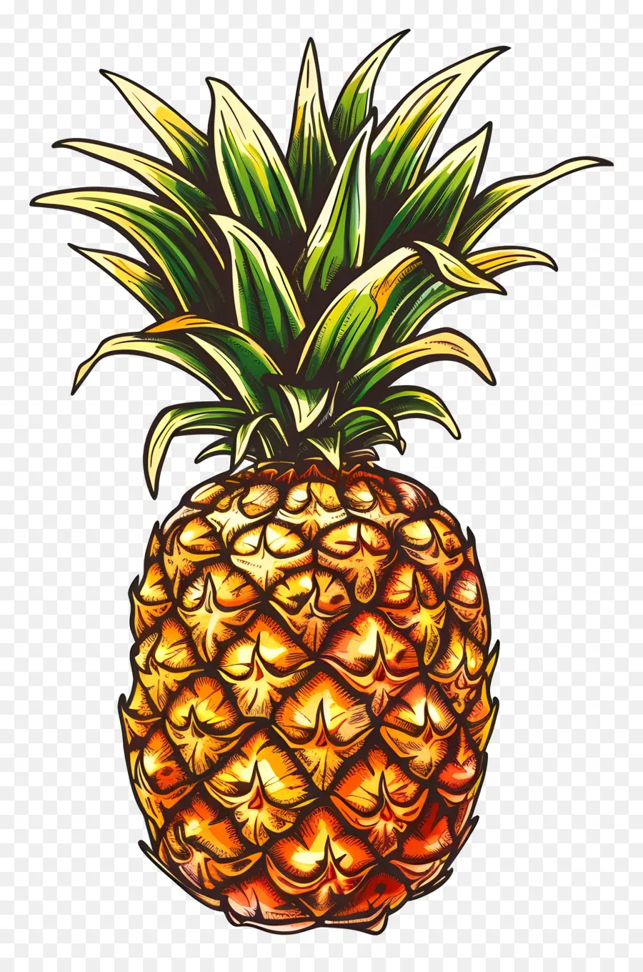 Ananas De Dessin Animé，Ananas PNG