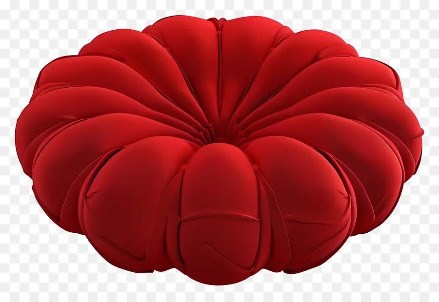 Ottoman，Coussin Rouge PNG