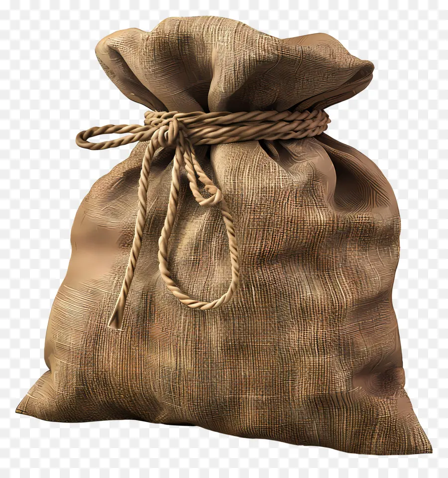 Sac En Toile De Jute，Sac PNG