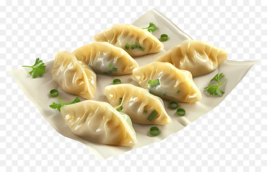 Raviolis Végétariens，Boulettes PNG