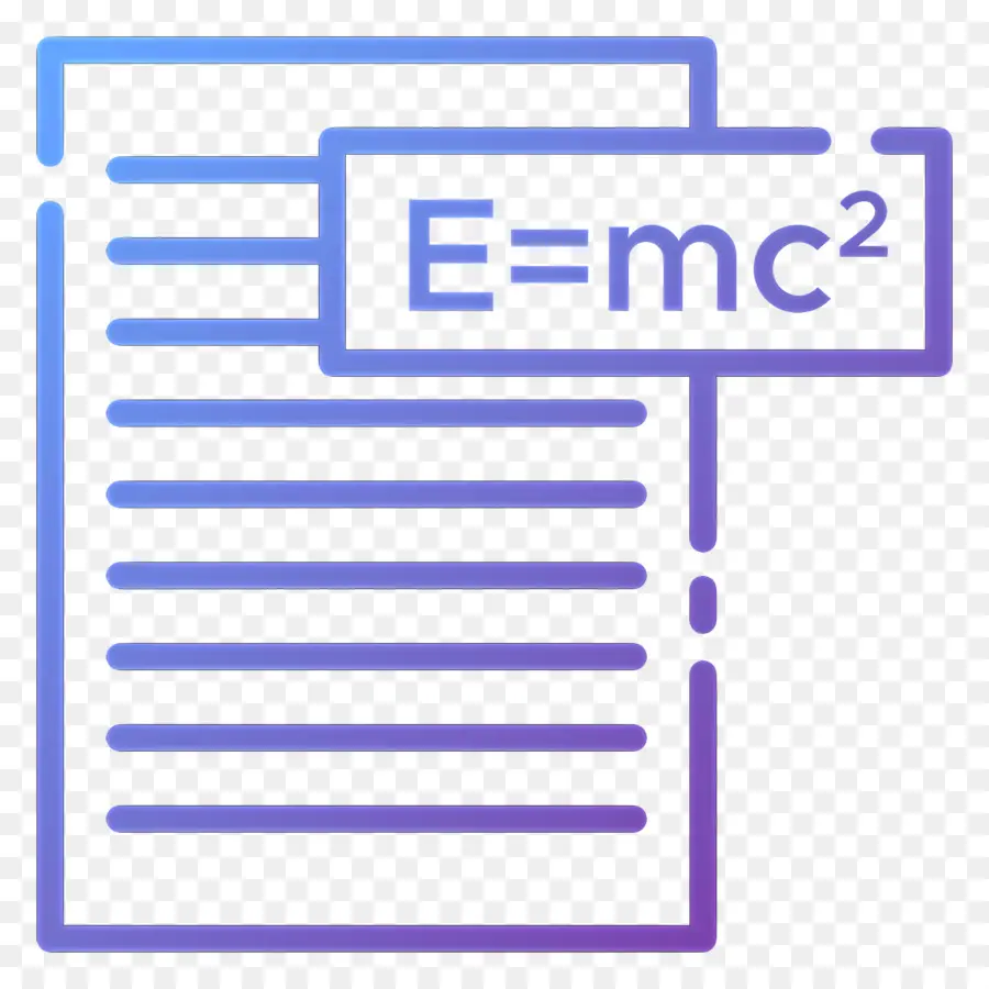 Formule，E=mc² PNG