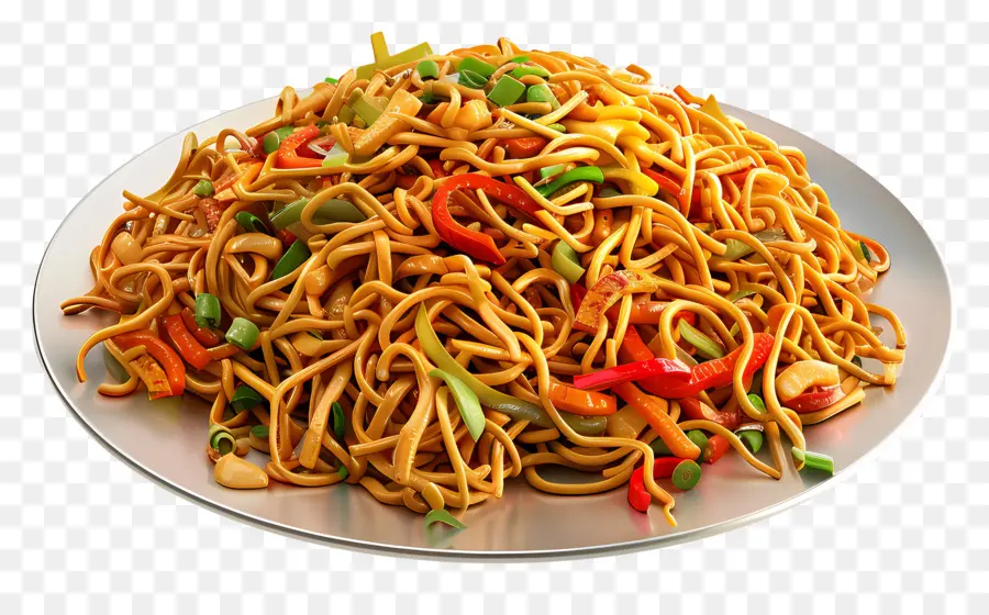 Chow Mein，Nouilles PNG