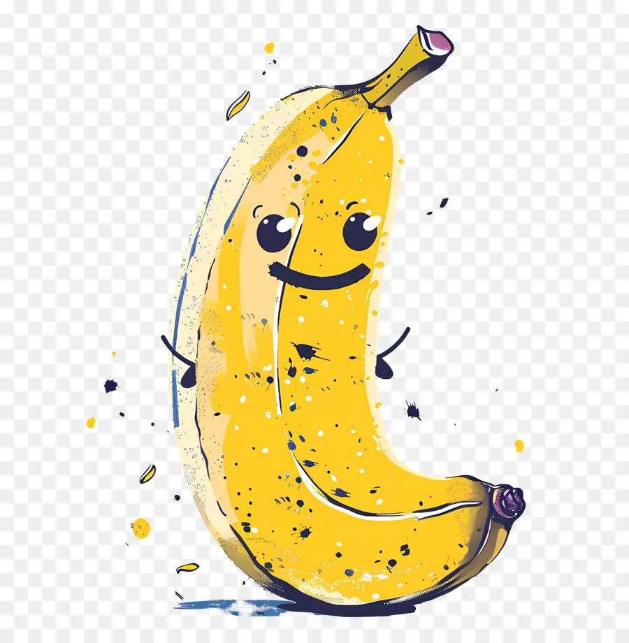 Banane De Dessin Animé，Banane PNG