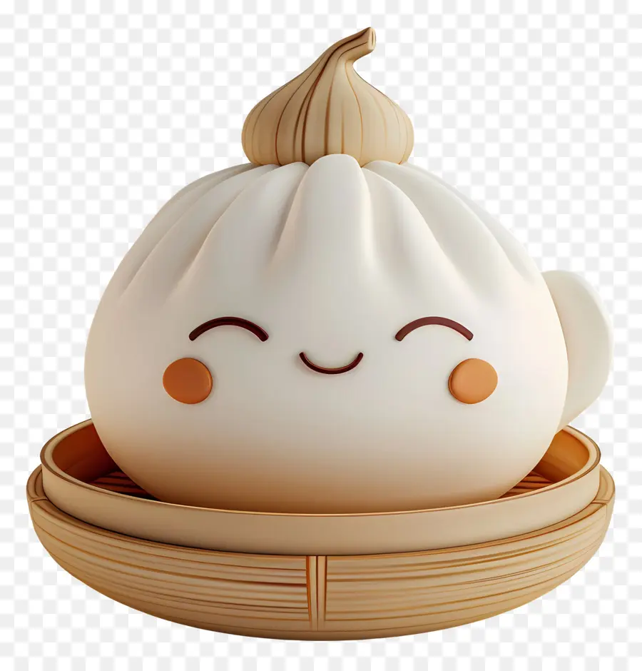 Baozi，Boulette Mignonne PNG