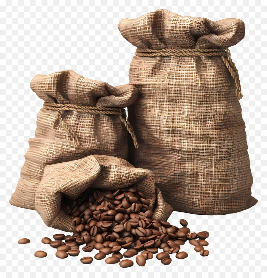 Café En Grains，Haricots PNG