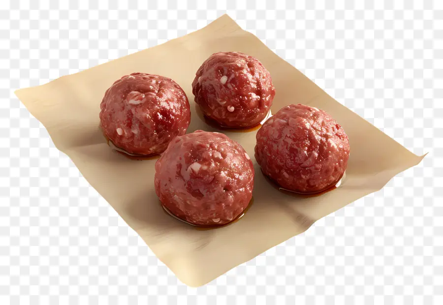 Boulettes De Boeuf，Boulettes De Viande Crues PNG