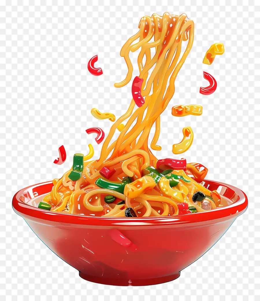 Chow Mein，Nouilles PNG