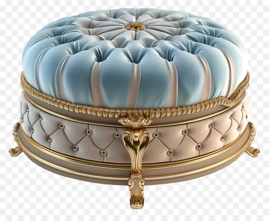 Ottoman，Pouf Luxueux PNG