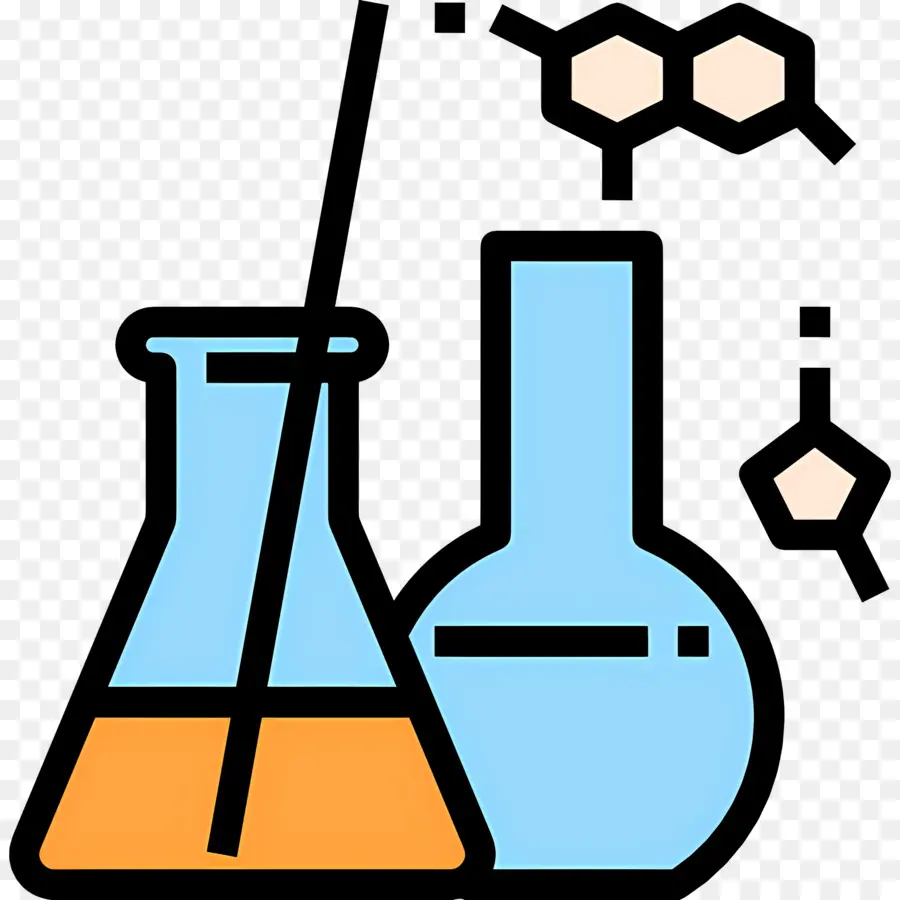 Science，Flacons Et Livre PNG