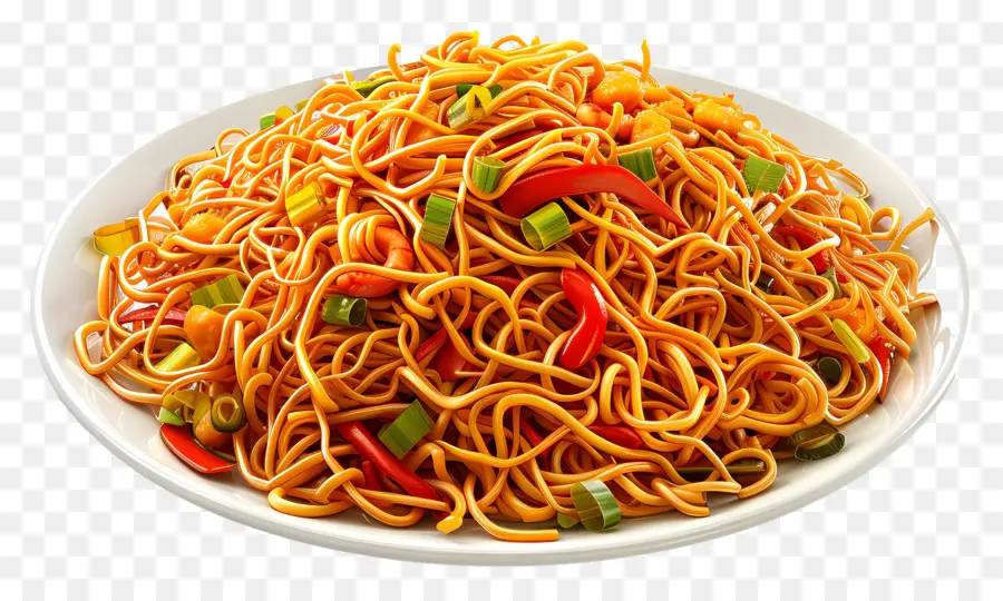 Chow Mein，Nouilles PNG