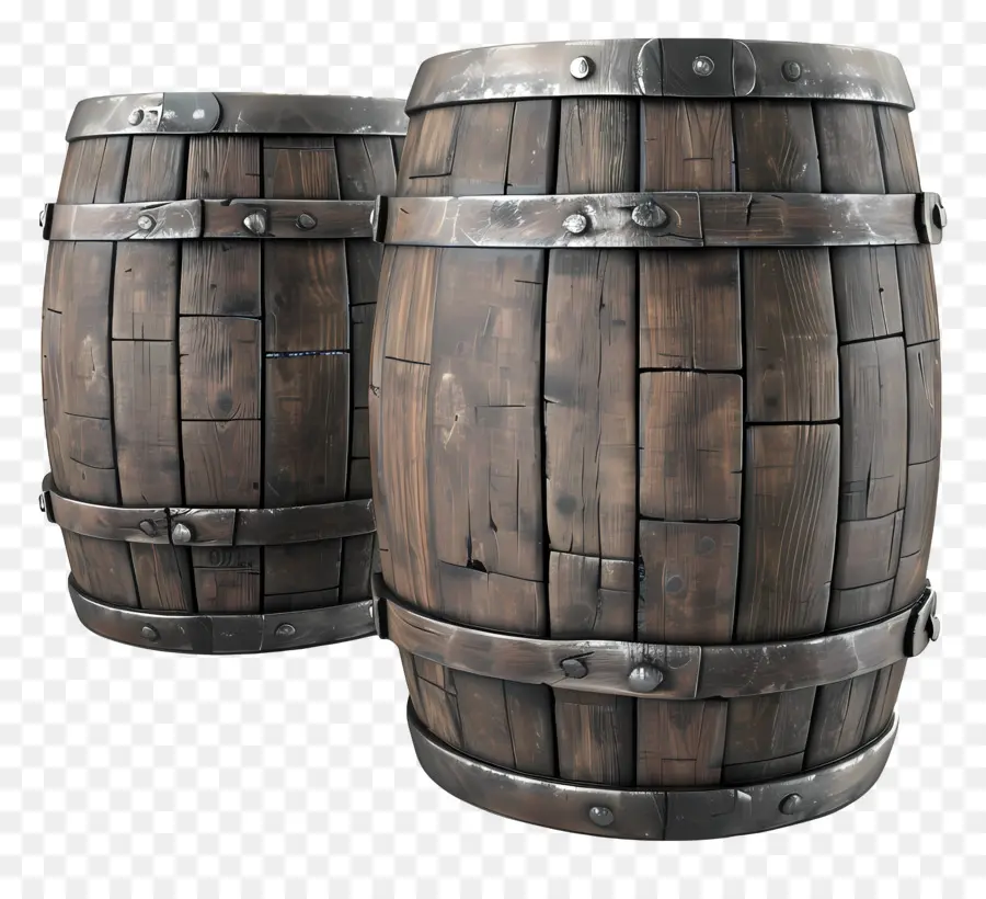 Tonneau En Bois，Tonneaux En Bois PNG