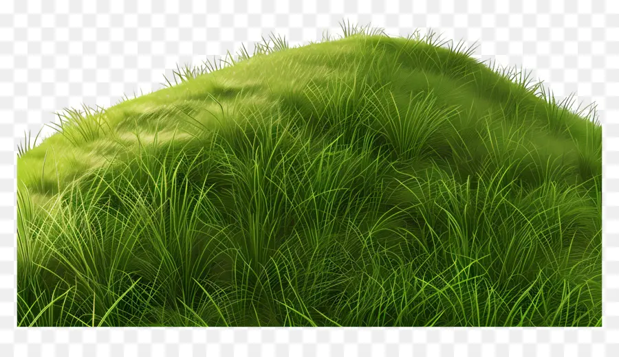 Colline D'herbe，Herbe PNG